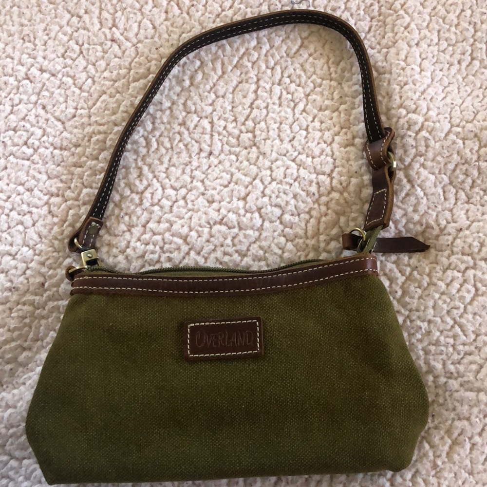 green overland purse